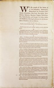The United States Constitution, 1787